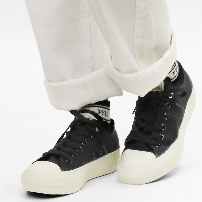 コンバース CONVERSE スニーカー レディース ALL STAR PLTS BACKHEART OX 靴 2026年春夏新作 2026SS バルカナイズ CLASSIC VULCANIZE ブラック 31317281 | ブランド [正規取扱店]