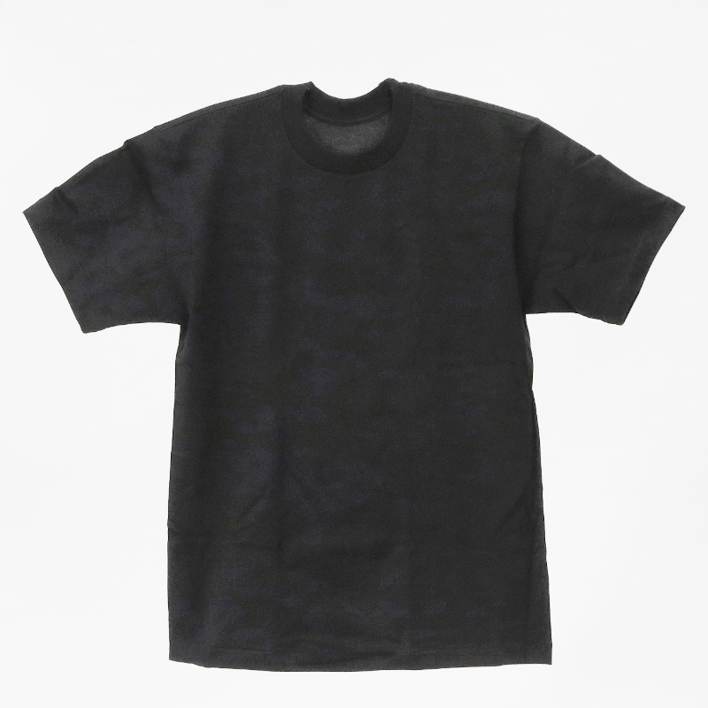 ヘインズ Hanes Tシャツ 半袖 T-SHIRTS KURO クルーネック 丸胴仕様 メンズ レディース トップス  2026SS 無地 S/M/L ブラック HM1-D202 090 | ブランド [正規取扱店]
