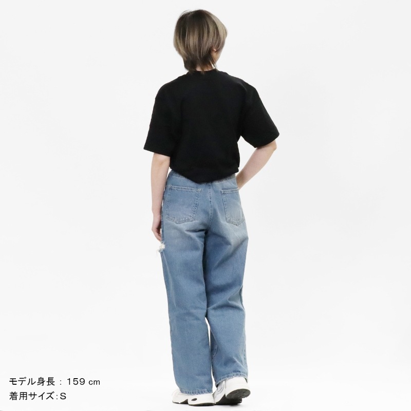 ヘインズ Hanes Tシャツ 半袖 T-SHIRTS KURO クルーネック 丸胴仕様 メンズ レディース トップス  2026SS 無地 S/M/L ブラック HM1-D202 090 | ブランド [正規取扱店]