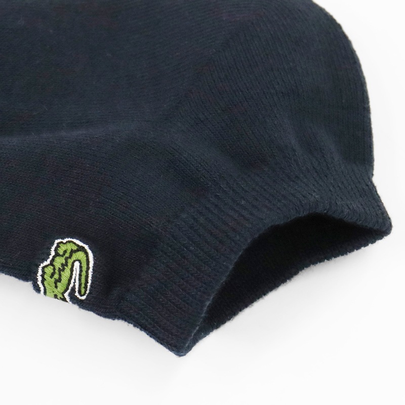 ラコステ LACOSTE ソックス 1足組 足底パイル ロゴ スニーカー丈ソックス 靴下 レディース スニーカーソックス アンクル丈 アンクルソックス 刺繍 日本製 2026年秋冬 新作 RAW921J-99 | ブランド [正規取扱店]