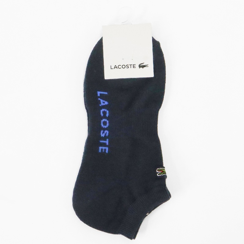 ラコステ LACOSTE ソックス 1足組 足底パイル ロゴ スニーカー丈ソックス 靴下 レディース スニーカーソックス アンクル丈 アンクルソックス 刺繍 日本製 2026年秋冬 新作 RAW921J-99 | ブランド [正規取扱店]