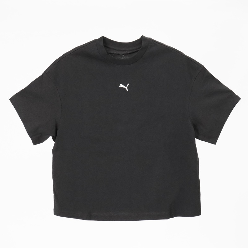 プーマ PUMA Tシャツ 半袖 ESS OVERSIZED TEE オーバーサイズ レディース クルーネック トップス 服 刺繍 ロゴ S/M/L/XL 2026年秋冬 新作 639079 | ブランド [正規取扱店]