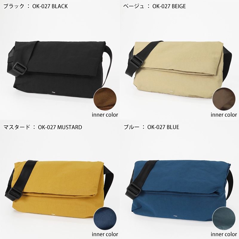 フィレール Filer ショルダーバッグ SIWA KUCHIORE SHOULDER シワ 口折れ ショルダー メンズ レディース 各色 OK-027 | ブランド [正規取扱店]