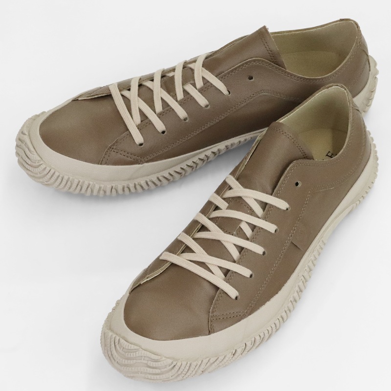 スピングル SPINGLE スニーカー メンズ カンガルーレザー 日本製 靴 シューズ オリーブ グレー SP-110 221 Olive Gray | ブランド [正規取扱店]
