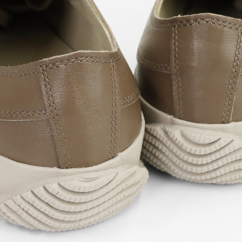 スピングル SPINGLE スニーカー メンズ カンガルーレザー 日本製 靴 シューズ オリーブ グレー SP-110 221 Olive Gray | ブランド [正規取扱店]