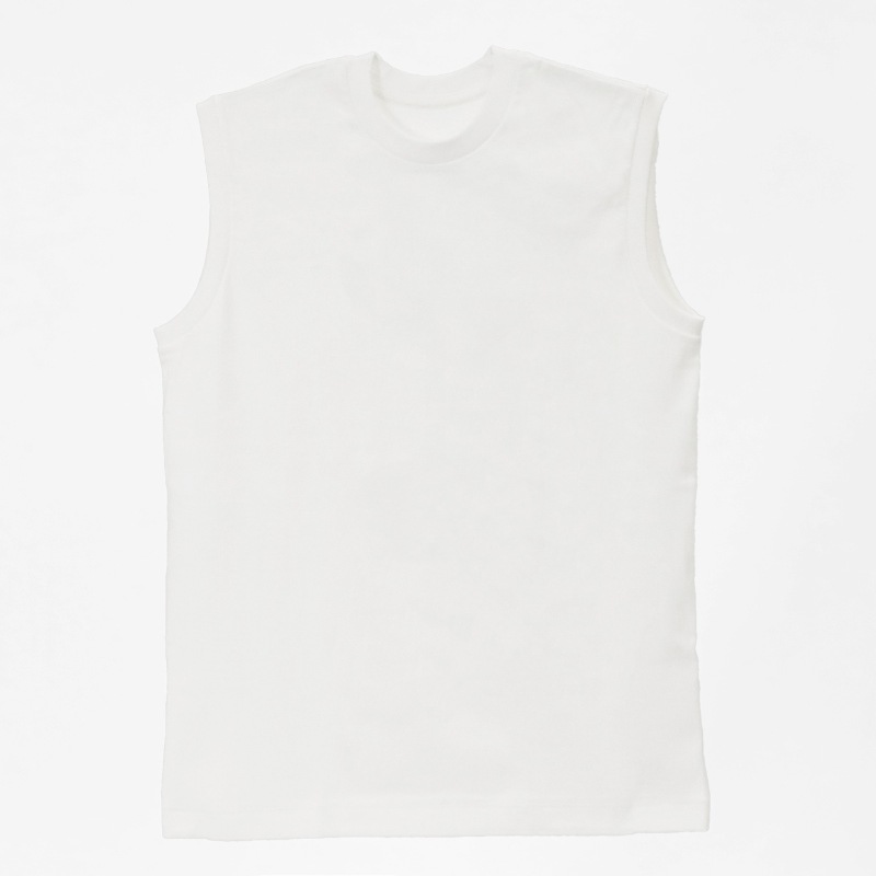 ヘインズ Hanes スリーブレスTシャツ T-SHIRTS SHIRO クルーネック ノースリーブ タンクトップ 丸胴仕様 メンズ レディース トップス  2026SS 無地 S/M/L ホワイト HM3-D201 010 | ブランド [正規取扱店]