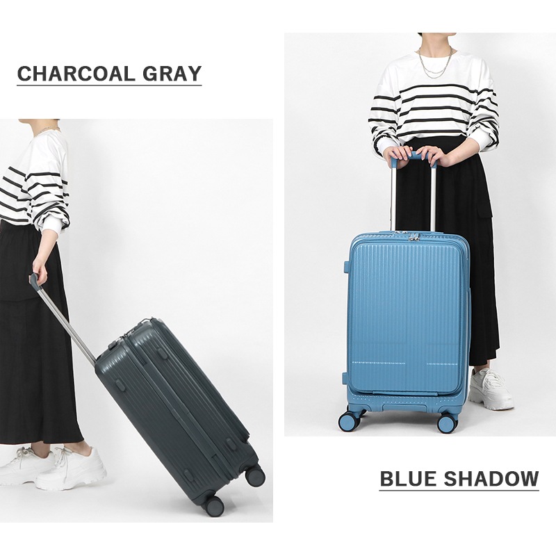 イノベーター innovator スーツケース 55L Mサイズ フロントオープン