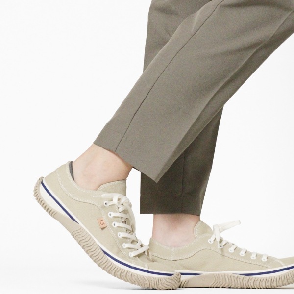 スピングル SPINGLE スニーカー メンズ バイオウォッシュ キャンバス 日本製 靴 シューズ ライトグレー SP-141 08 Light Gray | ブランド [正規取扱店]