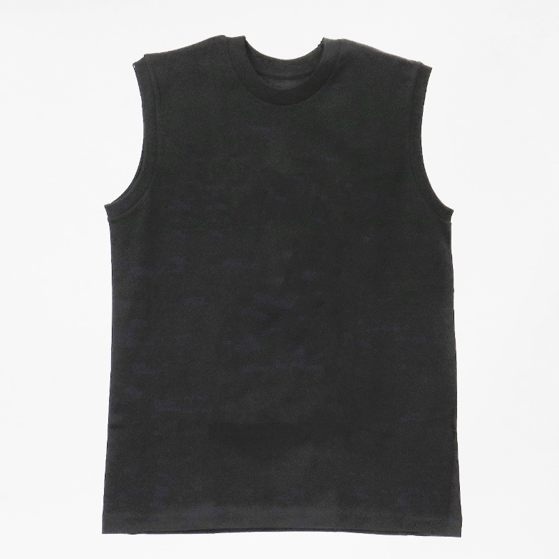 ヘインズ Hanes スリーブレスTシャツ T-SHIRTS KURO クルーネック