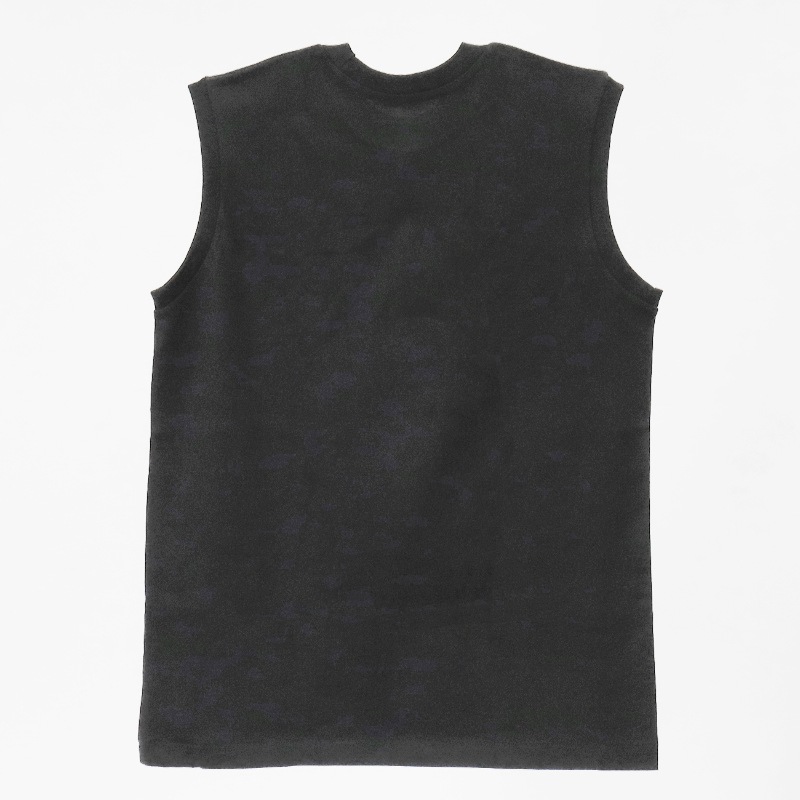 ヘインズ Hanes スリーブレスTシャツ T-SHIRTS KURO クルーネック