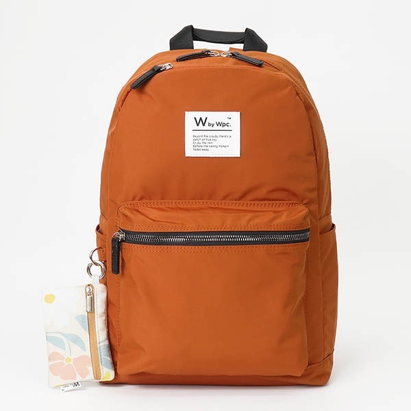 Wpc. Patterns ダブリュピーシー パターンズ  バックパック 1Pリュック Petale メンズ レディース バッグ ポーチ付き 撥水 17L 各色 31027 | ブランド [正規取扱店]