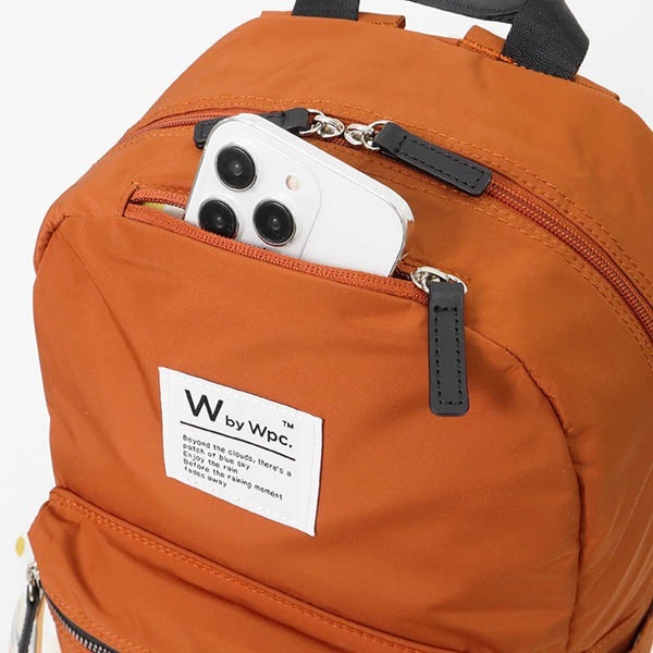 Wpc. Patterns ダブリュピーシー パターンズ  バックパック 1Pリュック Petale メンズ レディース バッグ ポーチ付き 撥水 17L 各色 31027 | ブランド [正規取扱店]