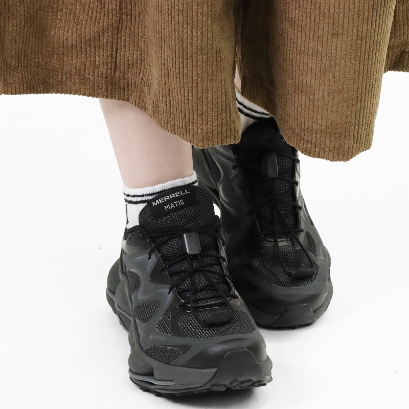 メレル MERRELL スニーカー レディース スピード アーク マティス ゴアテックス SPEEDARC MATIS GTX ハイキングシューズ ブラック 靴 厚底 2026年春夏新作 2026SS 038690 BLACK | ブランド [正規取扱店]