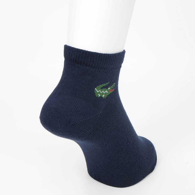 ラコステ LACOSTE ソックス 3足組 アンクルソックス 3足セット 3P 靴下 メンズ レディース スニーカー丈 ロゴ 2026年秋冬 新作 RA9185-10 | ブランド [正規取扱店]