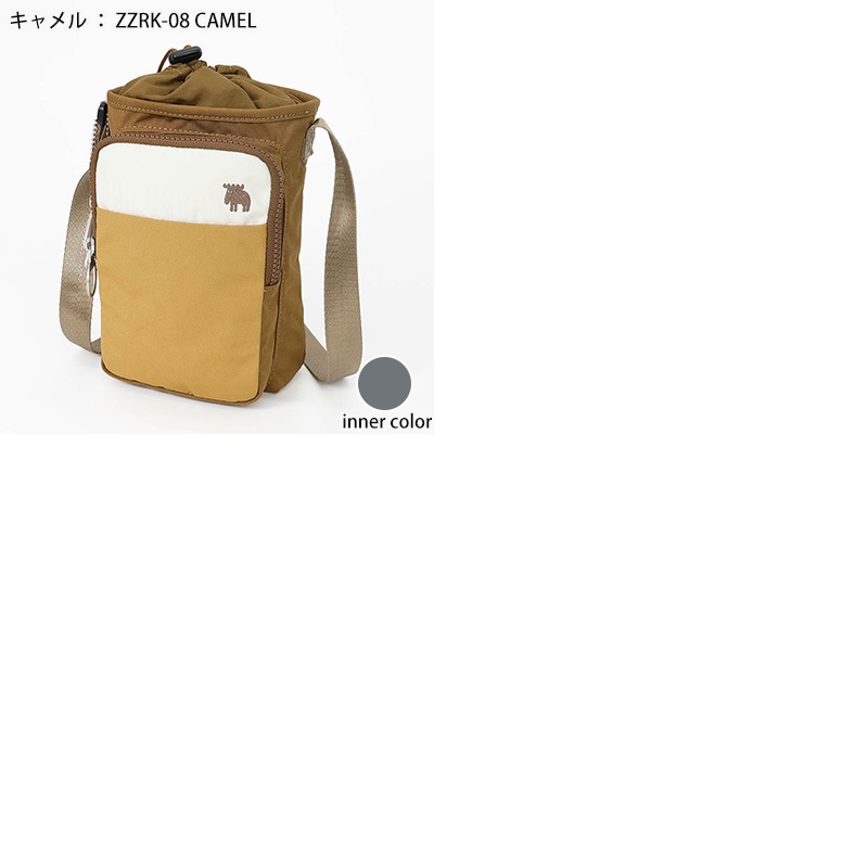 モズ moz ショルダーバッグ ボトルホルダー レディース メンズ ミニバッグ 斜めがけ 保冷 保温バッグ ペットボトルホルダー 2L 軽撥水 軽量 ロゴ 2026年秋冬 新作 ZZRK-08 | ブランド [正規取扱店]