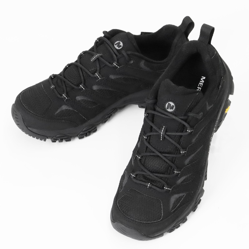 メレル MERRELL スニーカー メンズ モアブ 3 シンセティック ゴアテックス MOAB 3 SYNTHETIC GTX ハイキングシューズ トリプルブラック 靴 2026年春夏新作 2026SS 500239 TRIPLE BLACK| ブランド [正規取扱店]
