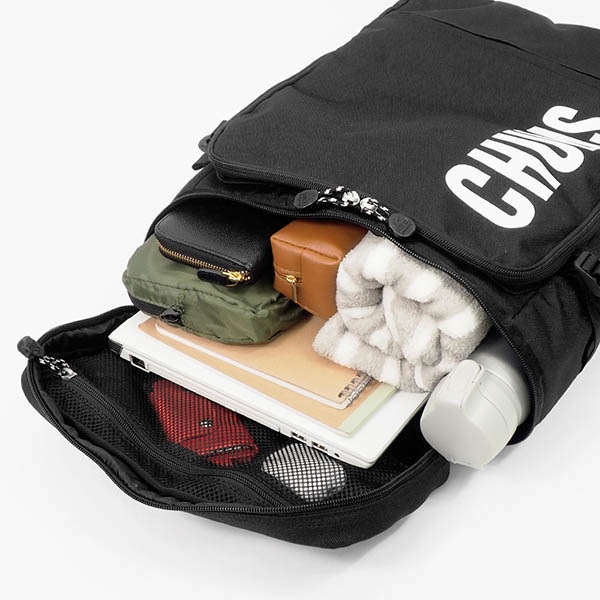 チャムス CHUMS バックパック リサイクル トップオープン スクエア