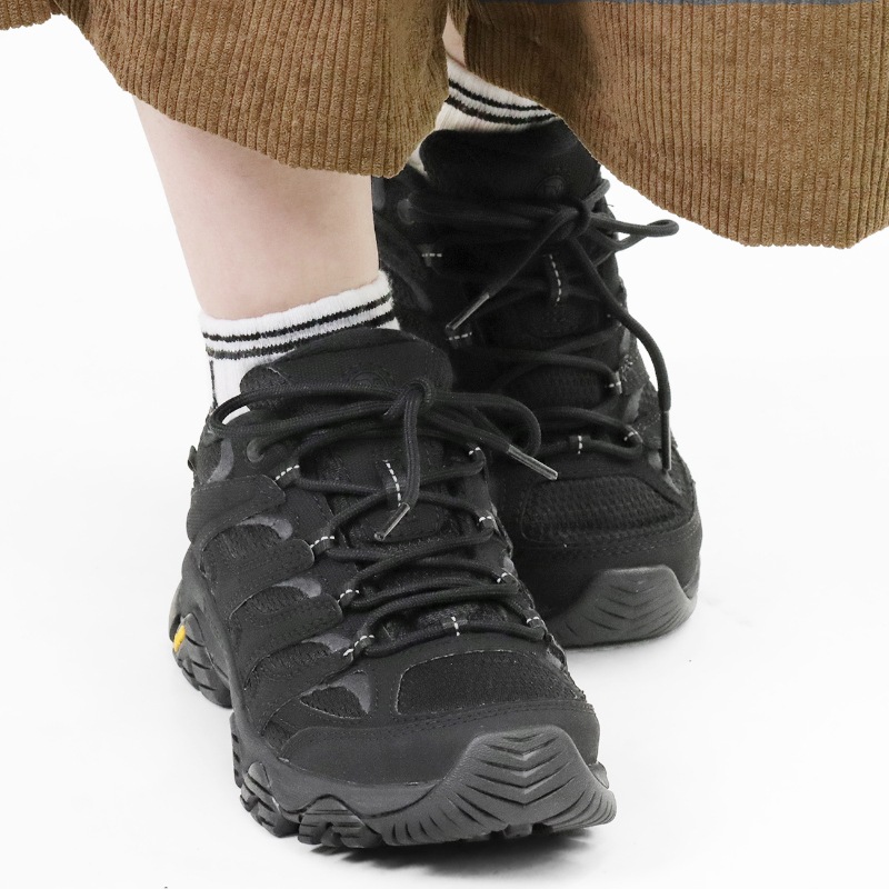 メレル MERRELL スニーカー レディース モアブ 3 シンセティック ゴアテックス MOAB 3 SYNTHETIC GTX ハイキングシューズ ブラック 靴 2026年春夏新作 2026SS 500426 BLACK/BLACK | ブランド [正規取扱店]
