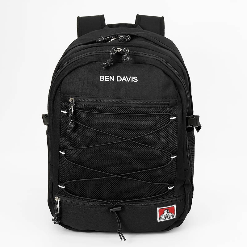 ベンデイビス BEN DAVIS バックパック BOX DAYPACK 保冷ポケット付き デイパック スクールバッグ 通学 スクバ リュック 軽量 31L 2気室 撥水 ロゴ 2026年秋冬 新作 BDW-8500 | ブランド [正規取扱店]
