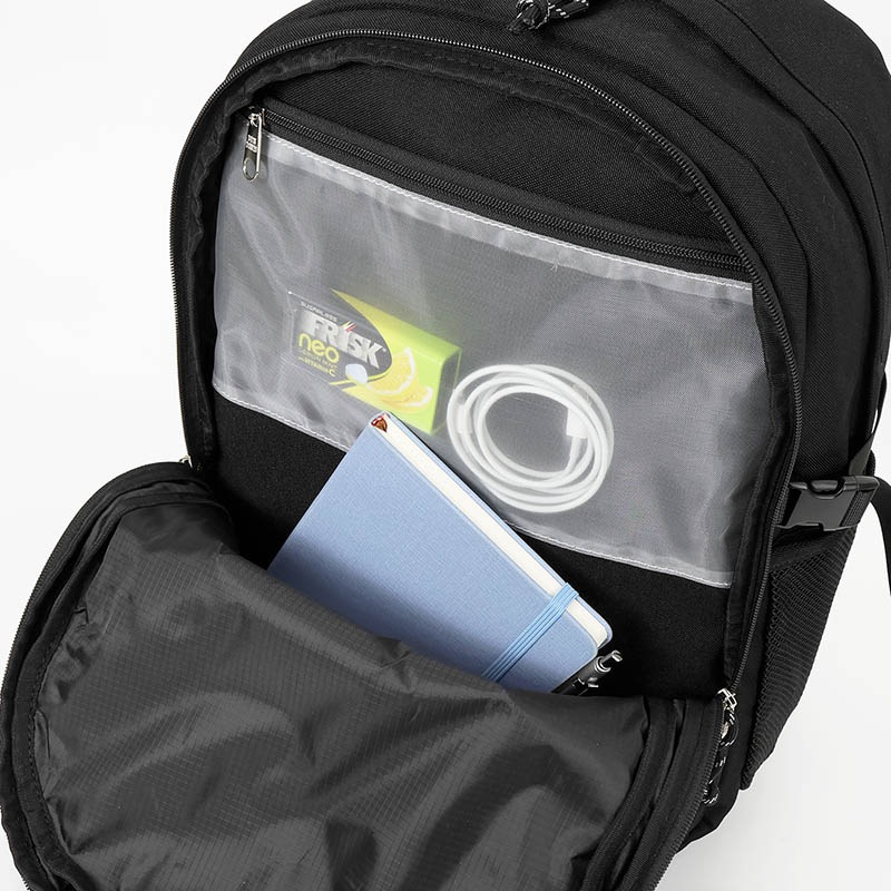ベンデイビス BEN DAVIS バックパック BOX DAYPACK 保冷ポケット付き デイパック スクールバッグ 通学 スクバ リュック 軽量 31L 2気室 撥水 ロゴ 2026年秋冬 新作 BDW-8500 | ブランド [正規取扱店]