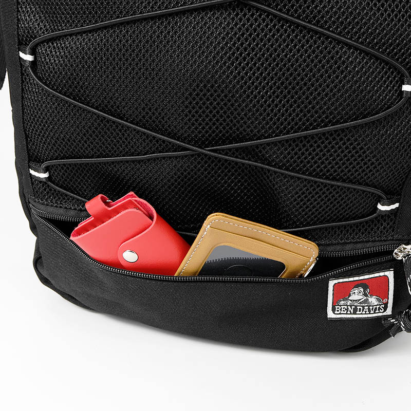 ベンデイビス BEN DAVIS バックパック BOX DAYPACK 保冷ポケット付き デイパック スクールバッグ 通学 スクバ リュック 軽量 31L 2気室 撥水 ロゴ 2026年秋冬 新作 BDW-8500 | ブランド [正規取扱店]