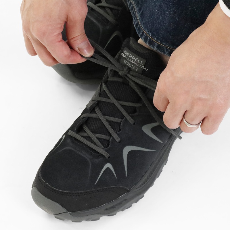 メレル MERRELL スニーカー メンズ ヨコタ YOKOTA 3 WP ハイキングシューズ ブラック 靴 防水 厚底 2026年春夏新作 2026SS 038445 BLACK | ブランド [正規取扱店]