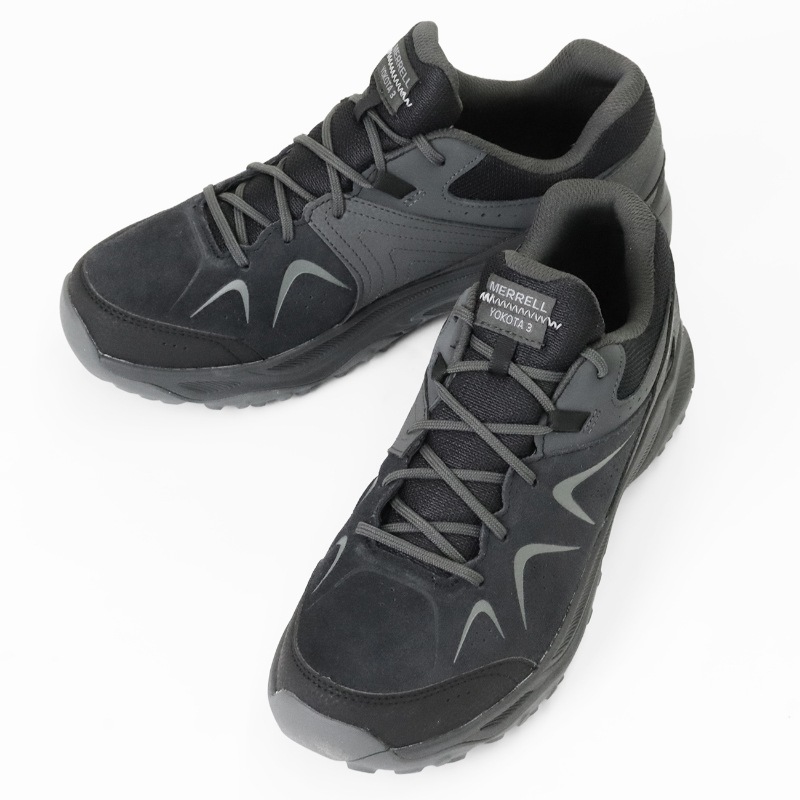 メレル MERRELL スニーカー メンズ ヨコタ YOKOTA 3 WP ハイキングシューズ ブラック 靴 防水 厚底 2026年春夏新作 2026SS 038445 BLACK | ブランド [正規取扱店]