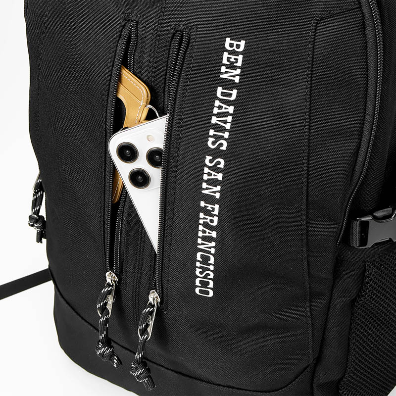 ベンデイビス BEN DAVIS バックパック BOX DAYPACK 保冷ポケット付き デイパック スクールバッグ 通学 スクバ リュック 軽量 34L 2気室 撥水 ロゴ 2026年秋冬 新作 BDW-8501 | ブランド [正規取扱店]
