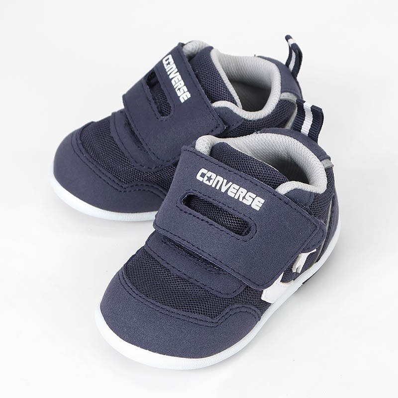 コンバース CONVERSE スニーカー ベビーシューズ MINI RS 2 ミニ 靴 ベビー 歩きはじめ 幼児 男の子 女の子 キッズ 子供 マジックテープ 軽量 2026年秋冬 新作 37304020 / 37304021 | ブランド [正規取扱店]