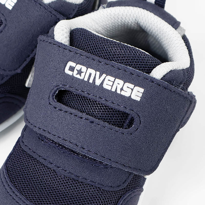 コンバース CONVERSE スニーカー ベビーシューズ MINI RS 2 ミニ 靴 ベビー 歩きはじめ 幼児 男の子 女の子 キッズ 子供 マジックテープ 軽量 2026年秋冬 新作 37304020 / 37304021 | ブランド [正規取扱店]