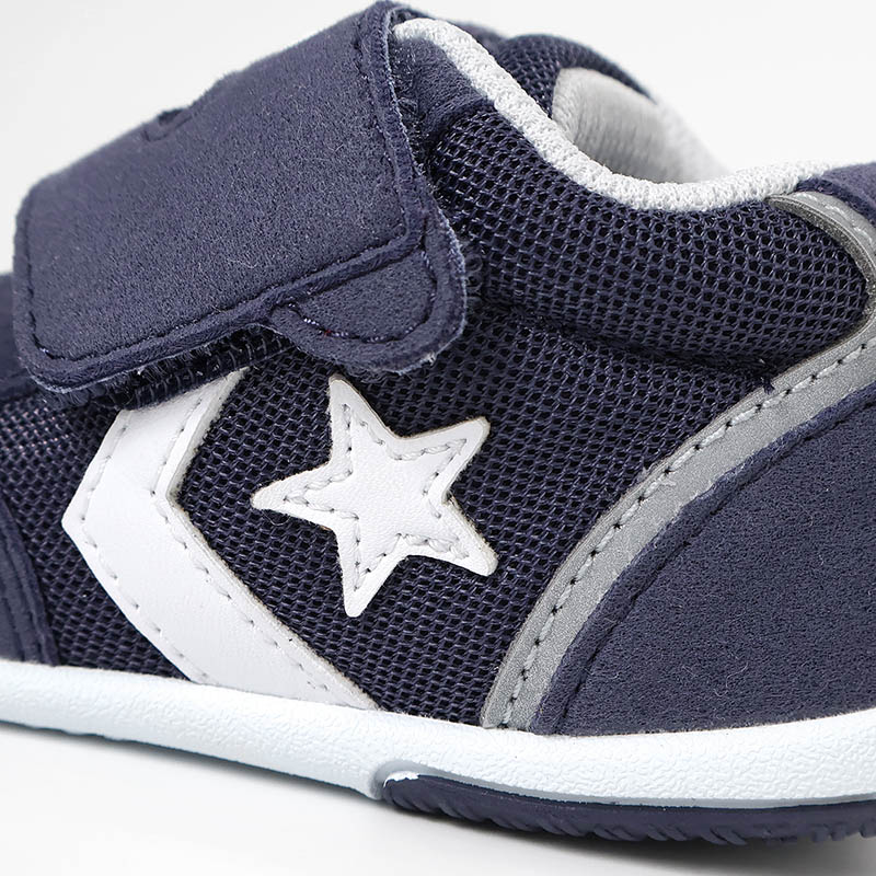 コンバース CONVERSE スニーカー ベビーシューズ MINI RS 2 ミニ 靴 ベビー 歩きはじめ 幼児 男の子 女の子 キッズ 子供 マジックテープ 軽量 2026年秋冬 新作 37304020 / 37304021 | ブランド [正規取扱店]