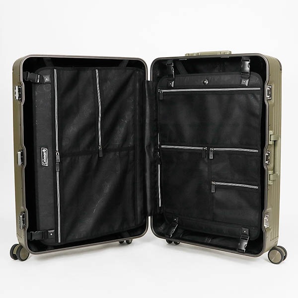 コールマン Coleman スーツケース フレーム 大型 キャリーケース Lサイズ 92L 7泊 8泊 長期滞在 各色 60001 | ブランド [正規取扱店]