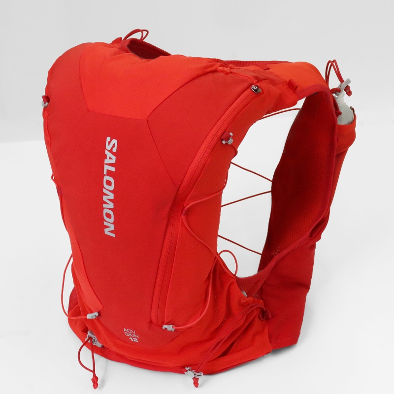 サロモン SALOMON ランニングベスト ユニセックス ADV SKIN 12 SET フラスク付 トレイルランニング リュック ハイドレーションバッグ 2026年春夏新作 2026SS S/M/L 12L LC2464500 | ブランド [正規取扱店]