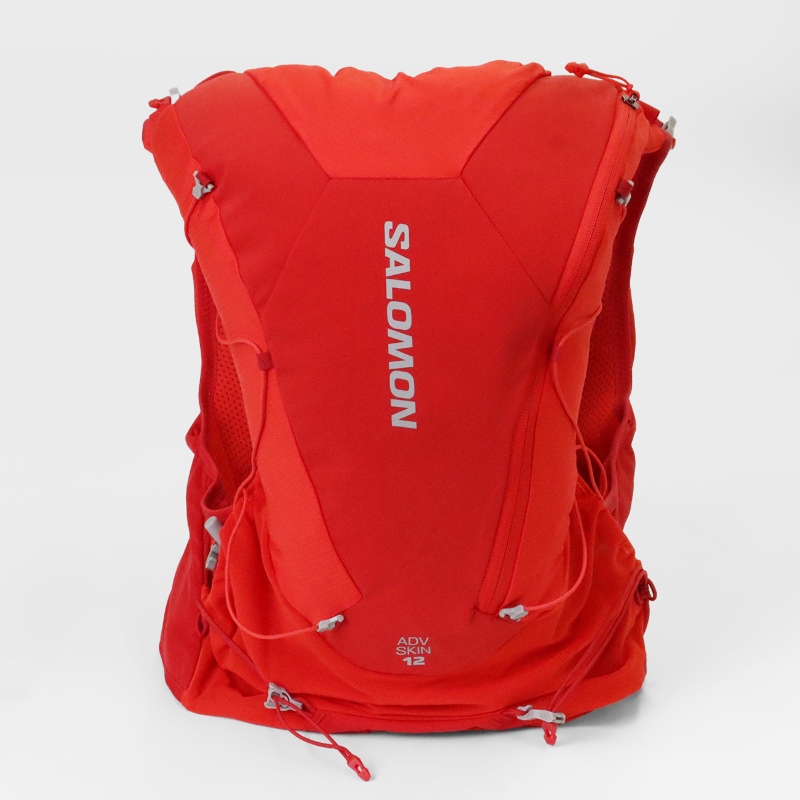 サロモン SALOMON ランニングベスト ユニセックス ADV SKIN 12 SET フラスク付 トレイルランニング リュック ハイドレーションバッグ 2026年春夏新作 2026SS S/M/L 12L LC2464500 | ブランド [正規取扱店]