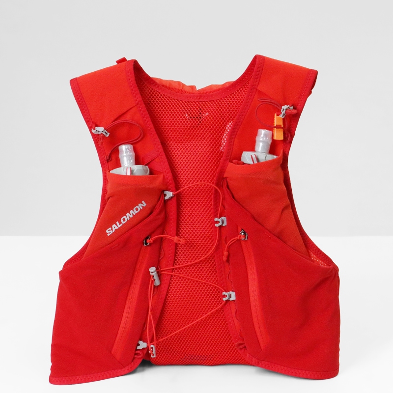 サロモン SALOMON ランニングベスト ユニセックス ADV SKIN 12 SET フラスク付 トレイルランニング リュック ハイドレーションバッグ 2026年春夏新作 2026SS S/M/L 12L LC2464500 | ブランド [正規取扱店]