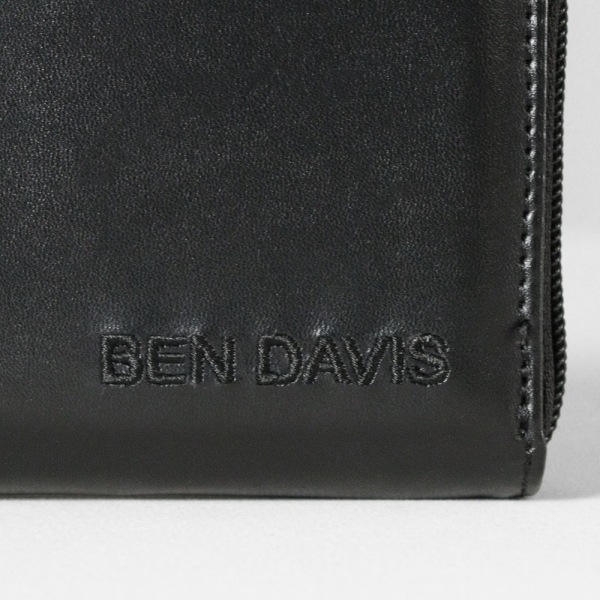 ベンデイビス BEN DAVIS 二つ折り財布 ROUND ZIP WALLET ミニウォレット ラウンドジップ ロゴ 各色 BDW-8294 | ブランド [正規取扱店]
