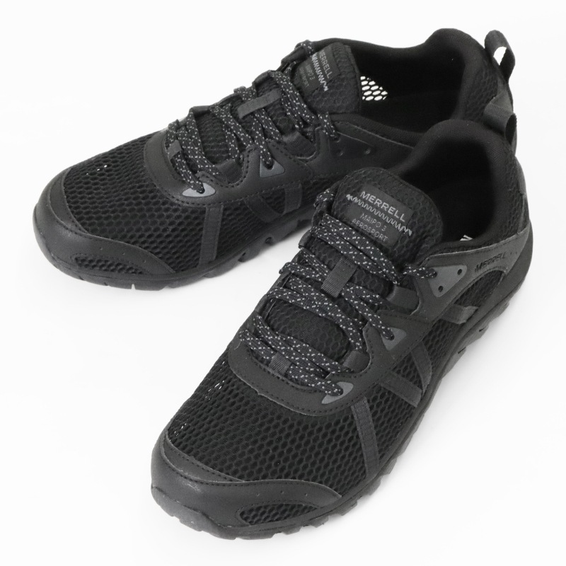 メレル MERRELL スニーカー メンズ マイポ エアロスポーツ MAIPO 3 AEROSPORT メッシュ ブラック 靴 厚底 2026年春夏新作 2026SS 00003297 BLACK | ブランド [正規取扱店]