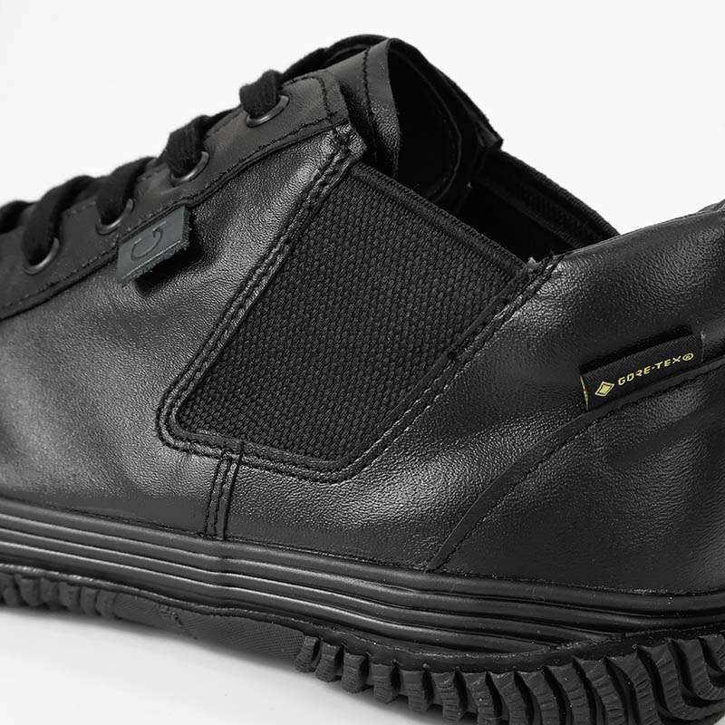 スピングル SPINGLE スニーカー メンズ サイドゴア GORE-TEX カンガルーレザー 本革 巻き上げソール 日本製 靴 シューズ 2026SS 新作 ブラック SP-1426 05 BLACK | ブランド [正規取扱店]