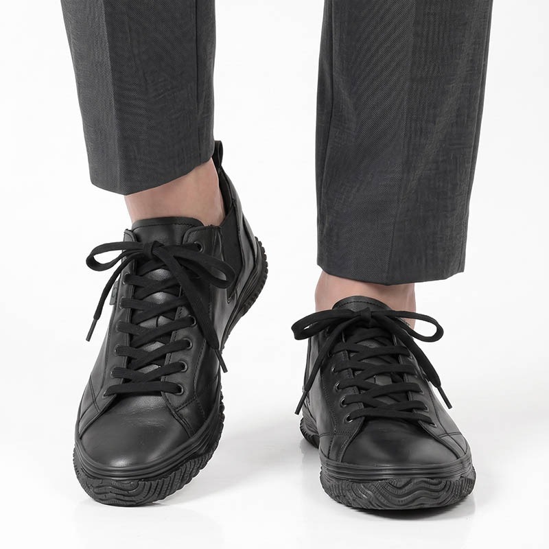 スピングル SPINGLE スニーカー メンズ サイドゴア GORE-TEX カンガルーレザー 本革 巻き上げソール 日本製 靴 シューズ 2026SS 新作 ブラック SP-1426 05 BLACK | ブランド [正規取扱店]