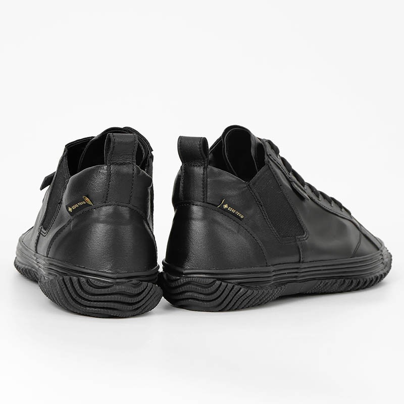 スピングル SPINGLE スニーカー メンズ サイドゴア GORE-TEX カンガルーレザー 本革 巻き上げソール 日本製 靴 シューズ 2026SS 新作 ブラック SP-1426 05 BLACK | ブランド [正規取扱店]