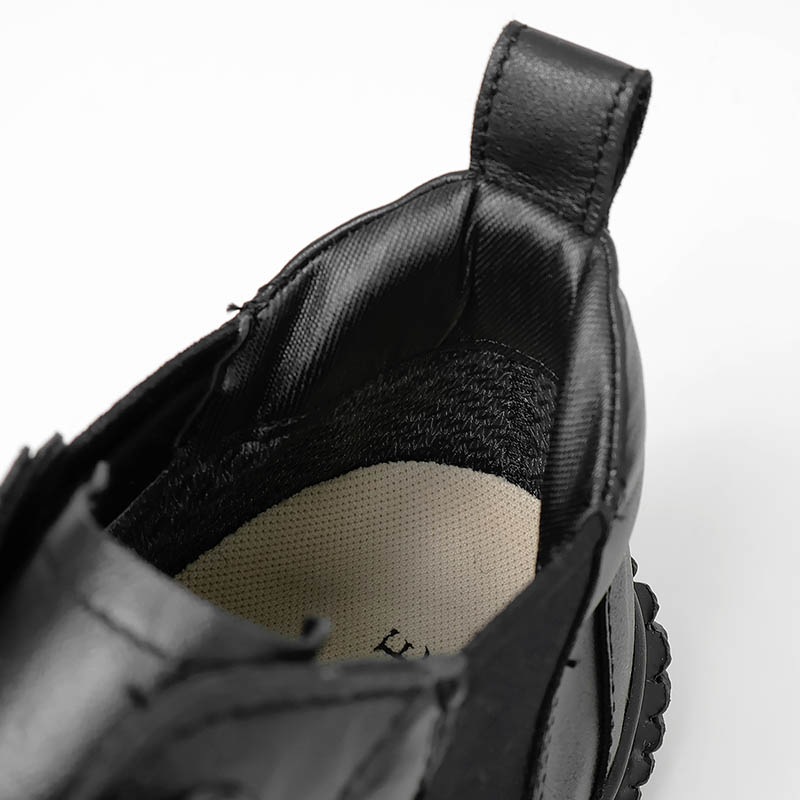 スピングル SPINGLE スニーカー メンズ サイドゴア GORE-TEX カンガルーレザー 本革 巻き上げソール 日本製 靴 シューズ 2026SS 新作 ブラック SP-1426 05 BLACK | ブランド [正規取扱店]