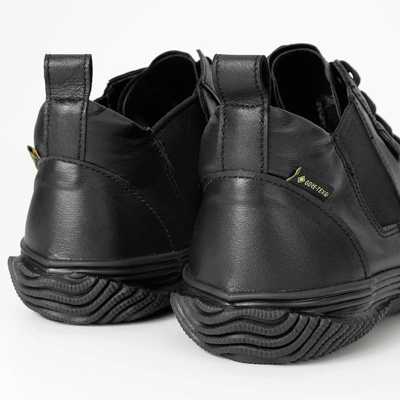 スピングル SPINGLE スニーカー メンズ サイドゴア GORE-TEX カンガルーレザー 本革 巻き上げソール 日本製 靴 シューズ 2026SS 新作 ブラック SP-1426 05 BLACK | ブランド [正規取扱店]