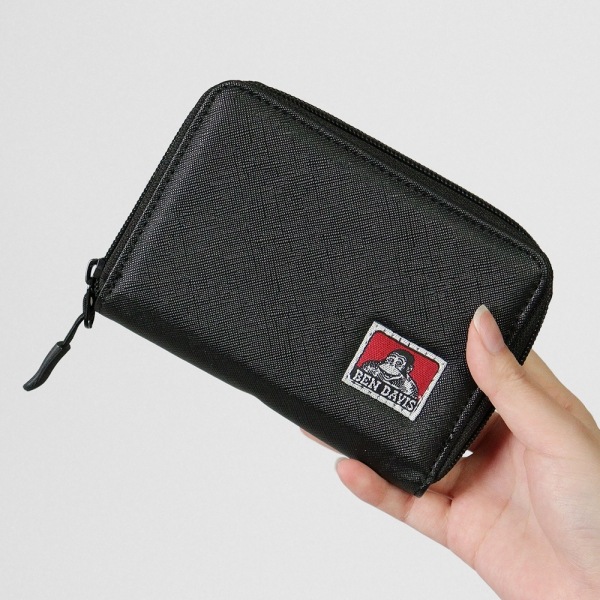 ベンデイビス BEN DAVIS 二つ折り財布 ROUND ZIP WALLET ミニウォレット ラウンドジップ ロゴ 各色 BDW-9313 | ブランド [正規取扱店]