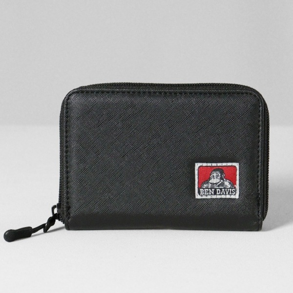 ベンデイビス BEN DAVIS 二つ折り財布 ROUND ZIP WALLET ミニウォレット ラウンドジップ ロゴ 各色 BDW-9313 | ブランド [正規取扱店]
