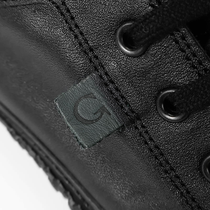 スピングル SPINGLE スニーカー メンズ ゴアテックス GORE-TEX カンガルーレザー 本革 巻き上げソール 日本製 靴 シューズ 2026SS 新作 ブラック SP-1077 05 BLACK | ブランド [正規取扱店]