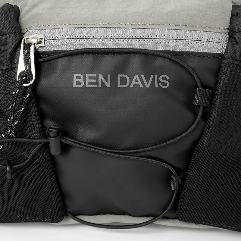 ベンデイビス BEN DAVIS ボディバッグ BOTTLE WAIST BAG ボトル ウエストバッグ ショルダーバッグ メンズ レディース 斜め掛け 軽量 ロゴ 2026年秋冬 新作 BDW-8505 | ブランド [正規取扱店]