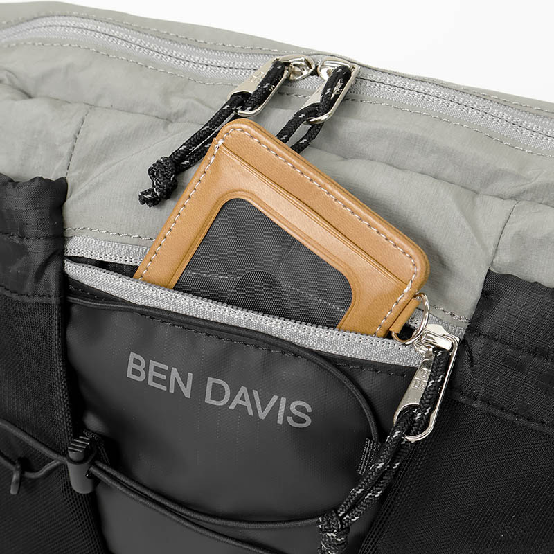 ベンデイビス BEN DAVIS ボディバッグ BOTTLE WAIST BAG ボトル ウエストバッグ ショルダーバッグ メンズ レディース 斜め掛け 軽量 ロゴ 2026年秋冬 新作 BDW-8505 | ブランド [正規取扱店]