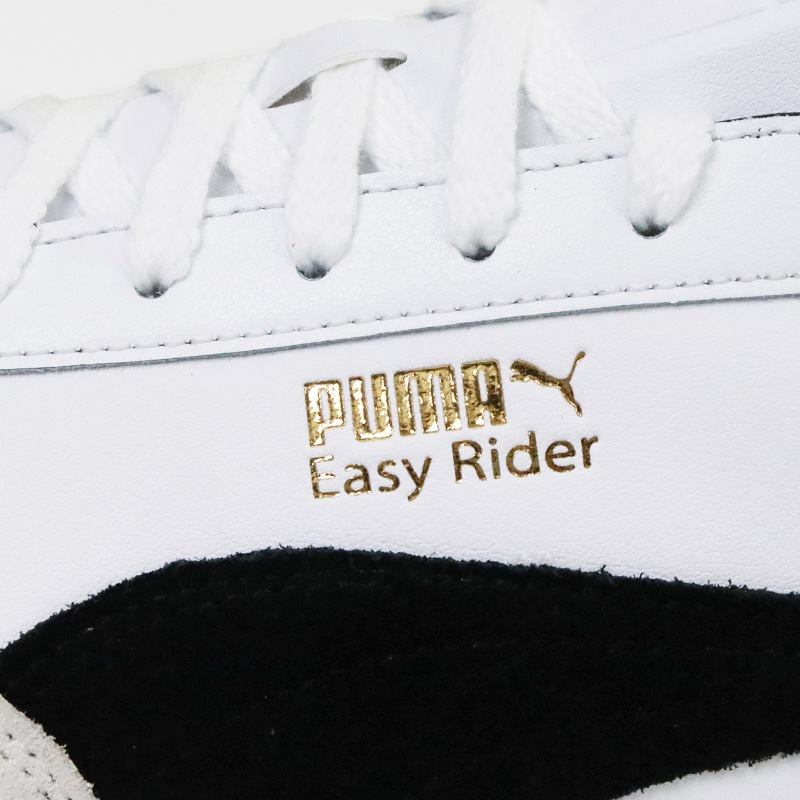 プーマ PUMA スニーカー メンズ レディース イージーライダー ミックス EASY RIDER MIX レザー 牛革 靴 軽量 スポーティー 2026年秋冬 新作 プーマホワイト 399025 01 PUMA WHITE-PUMA BLACK | ブランド [正規取扱店]