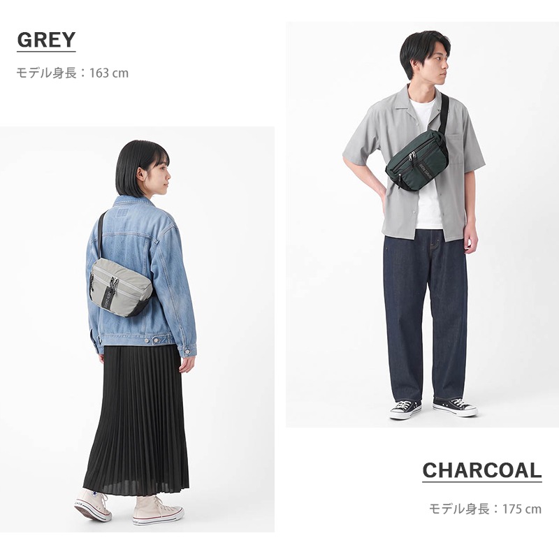 ベンデイビス BEN DAVIS ボディバッグ LARGE WAIST BAG ラージ ウエストバッグ ショルダーバッグ メンズ レディース 斜め掛け 軽量 ロゴ 2026年秋冬 新作 BDW-8506 | ブランド [正規取扱店]