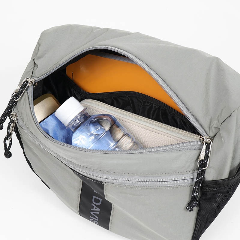 ベンデイビス BEN DAVIS ボディバッグ LARGE WAIST BAG ラージ ウエストバッグ ショルダーバッグ メンズ レディース 斜め掛け 軽量 ロゴ 2026年秋冬 新作 BDW-8506 | ブランド [正規取扱店]
